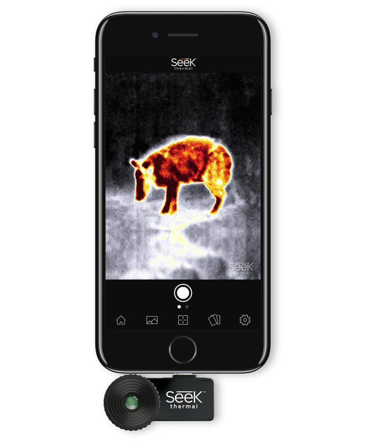 9Hz 206 x 156 Pixel Seek Thermal Compact micro-USB Wärmebildkamera für Android